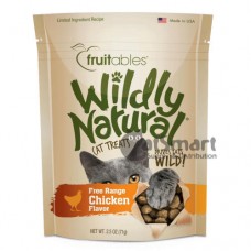 Fruitables Wildly Natural Chicken 71g, FRU1500, cat Treats, Fruitables, cat Food, catsmart, Food, Treats